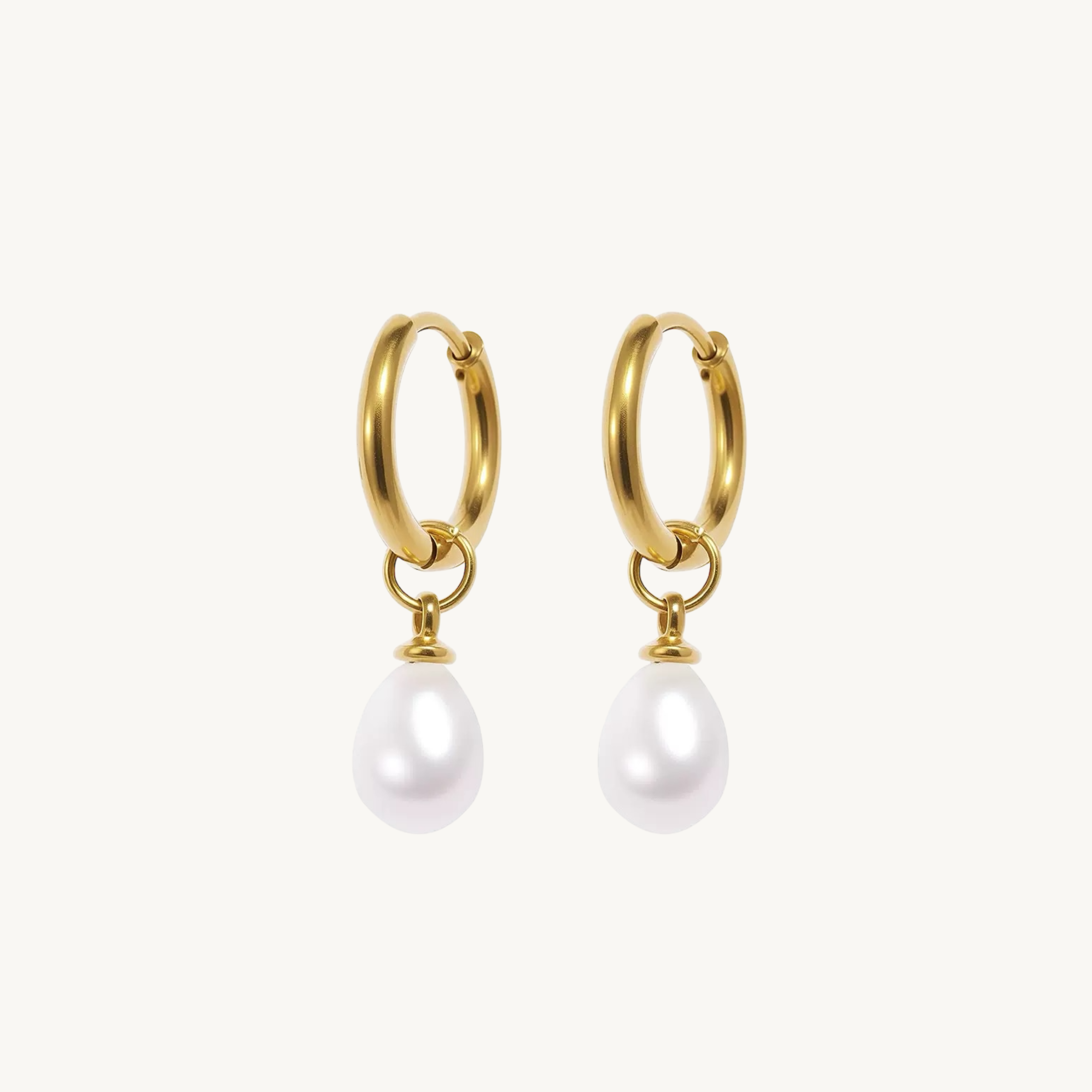 Pearl Hoops