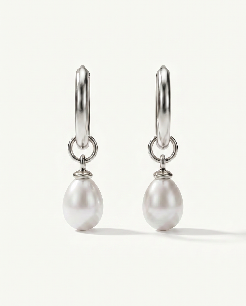 Pearl Hoops