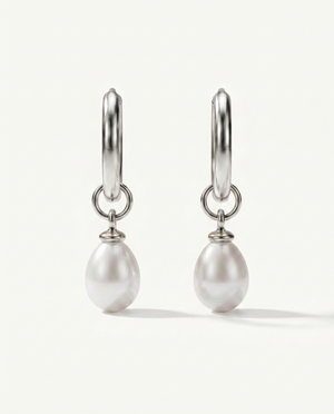 Pearl Hoops