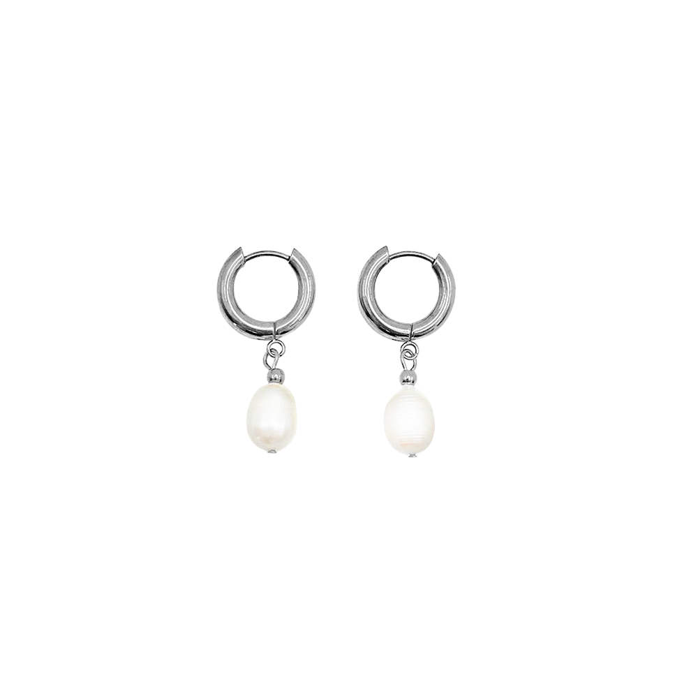 Pearl Hoops