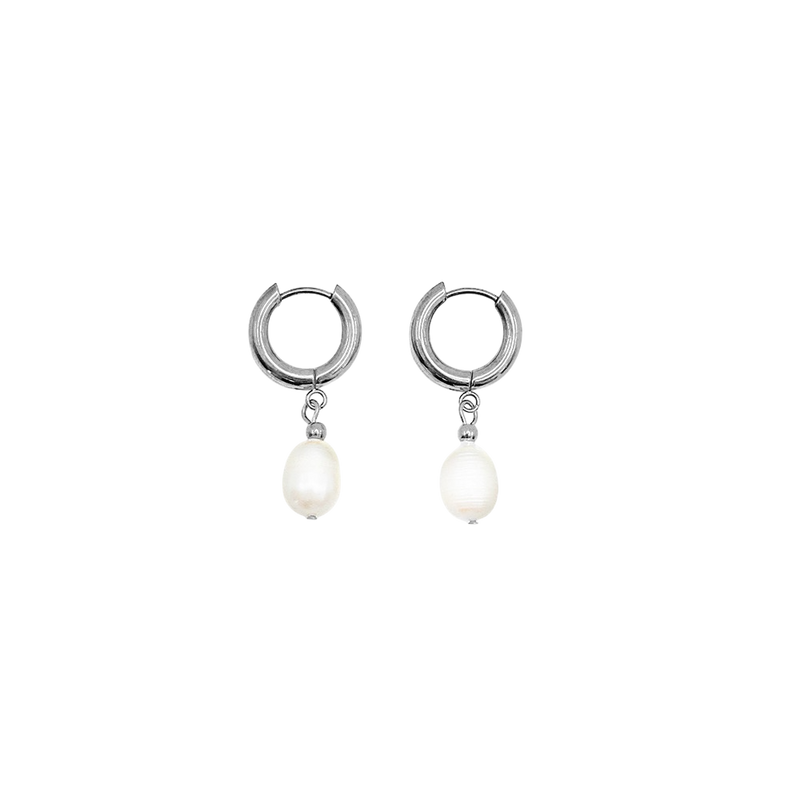 Pearl Hoops