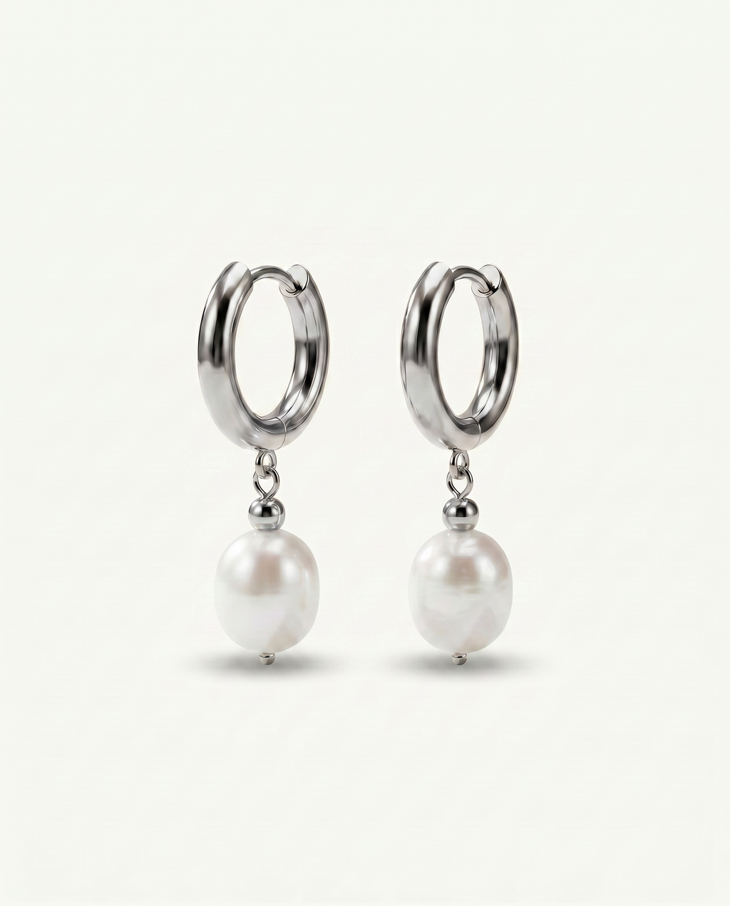 Pearl Hoops