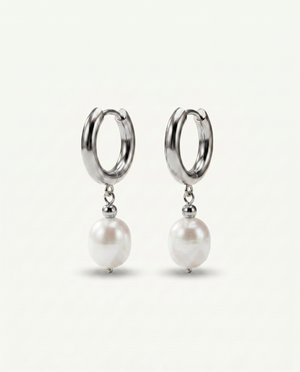 Pearl Hoops
