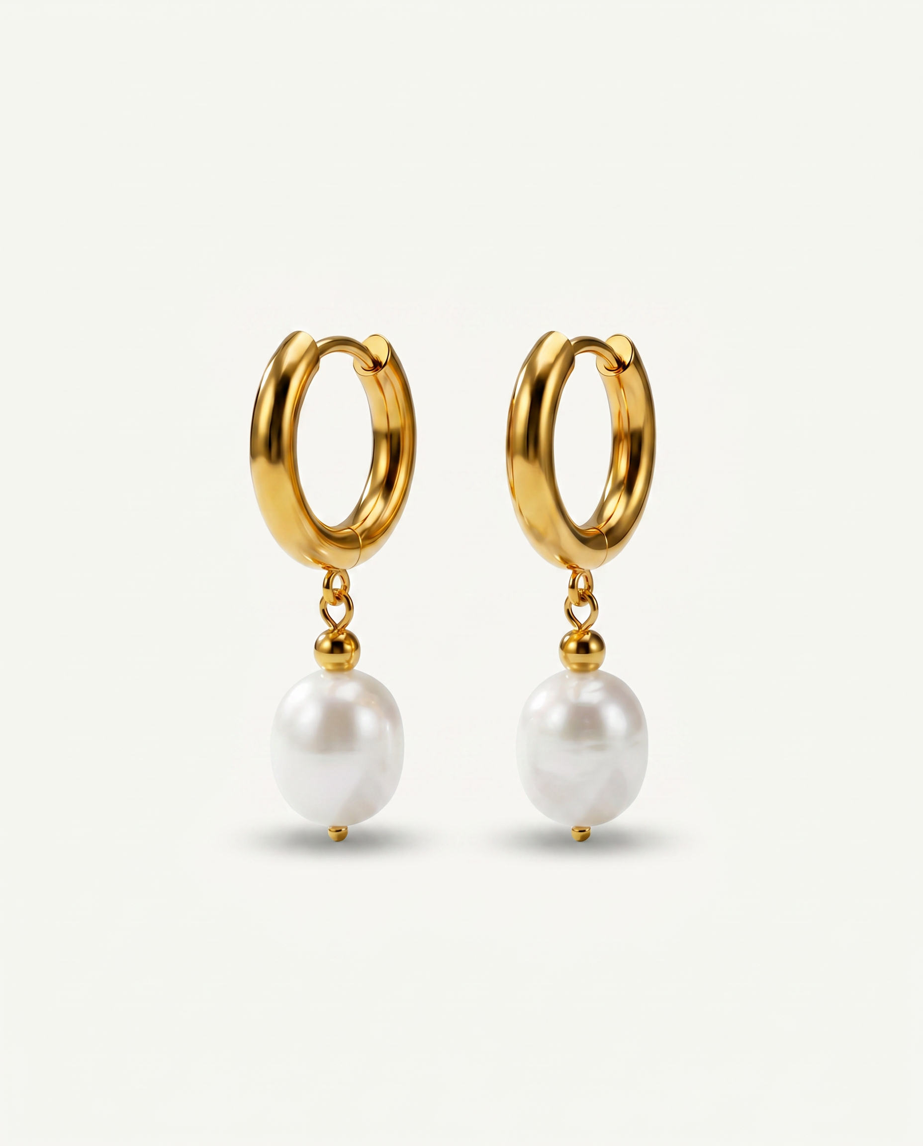 Pearl Hoops