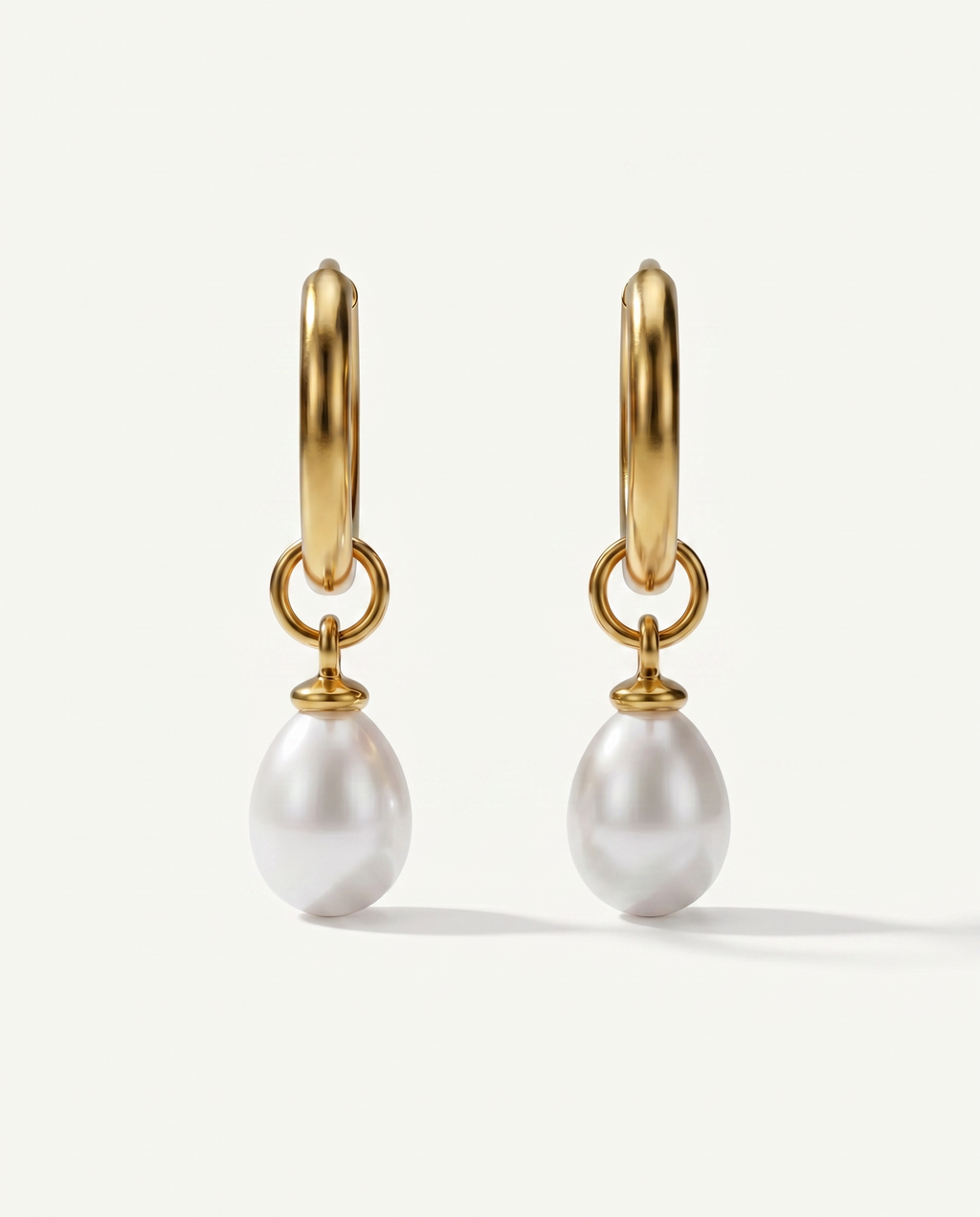 Pearl Hoops