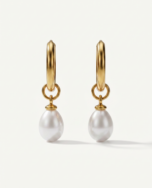 Pearl Hoops