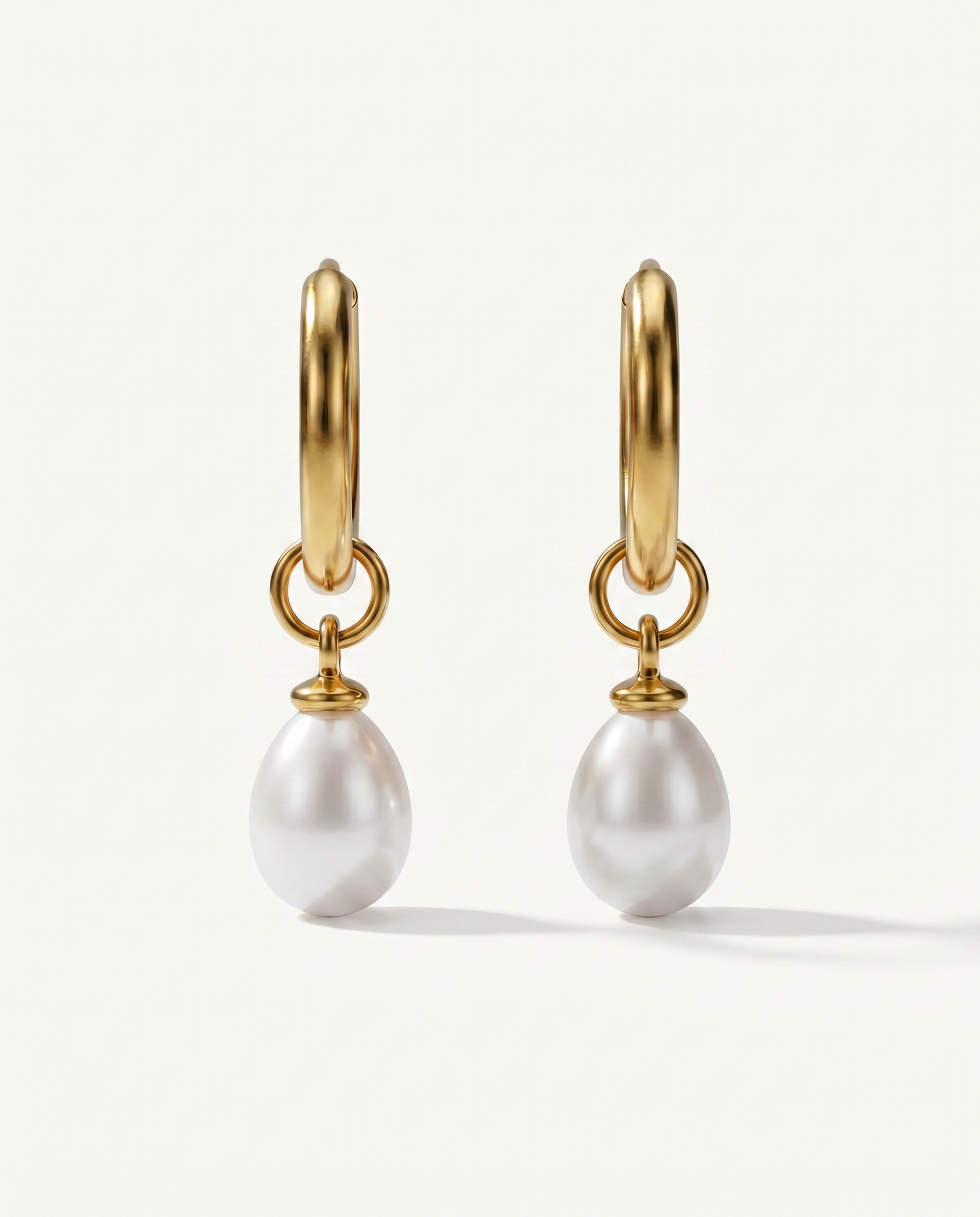 Pearl Hoops
