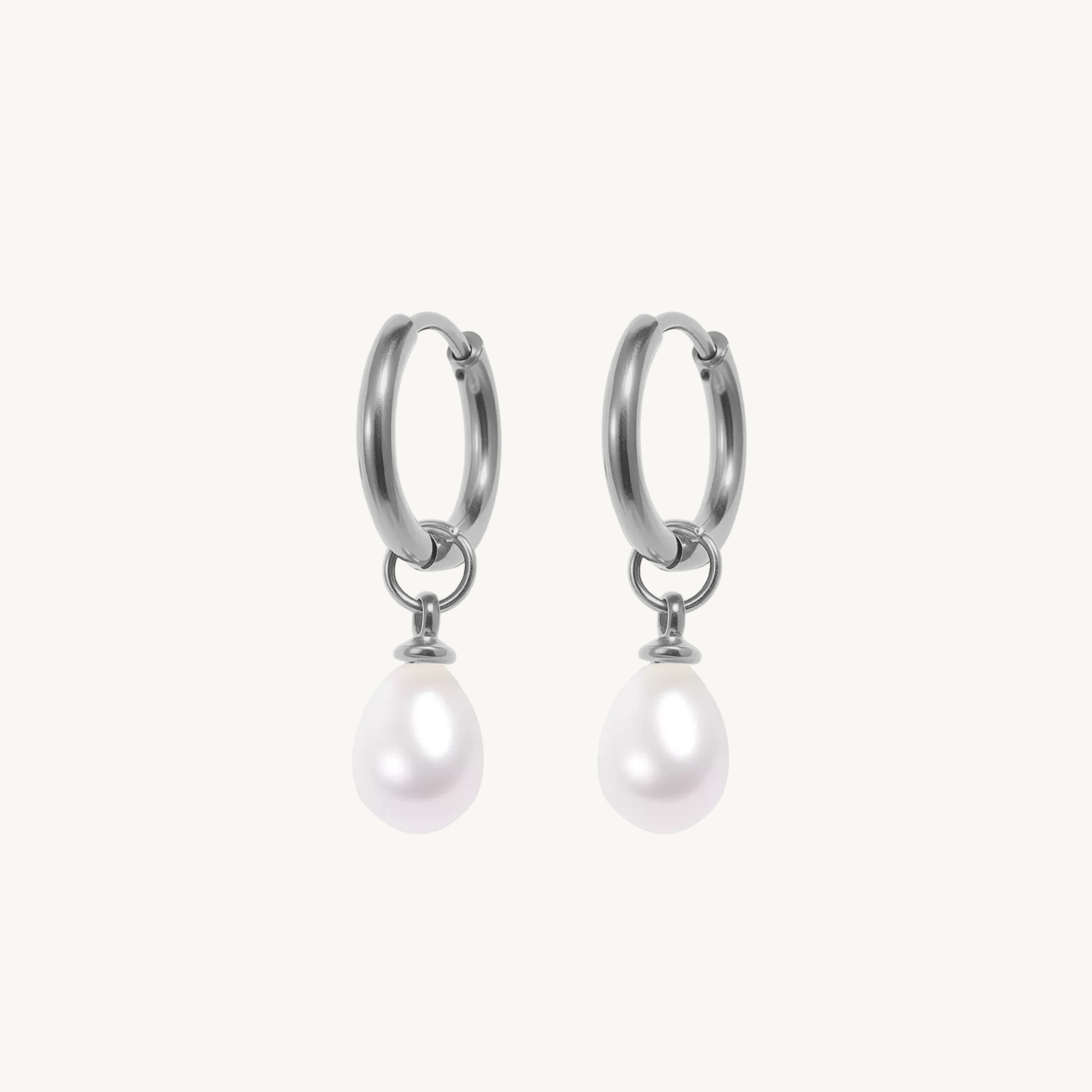 Pearl Hoops