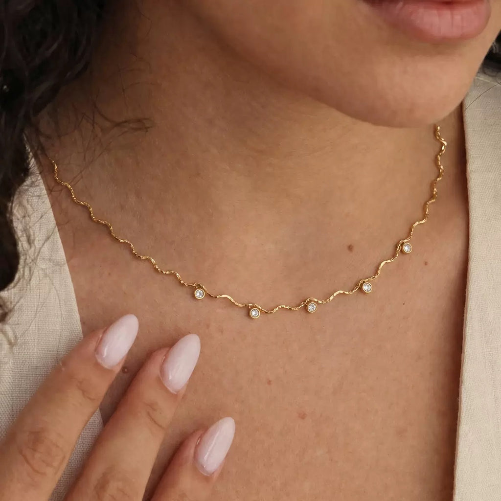 Solène Crystal Necklace